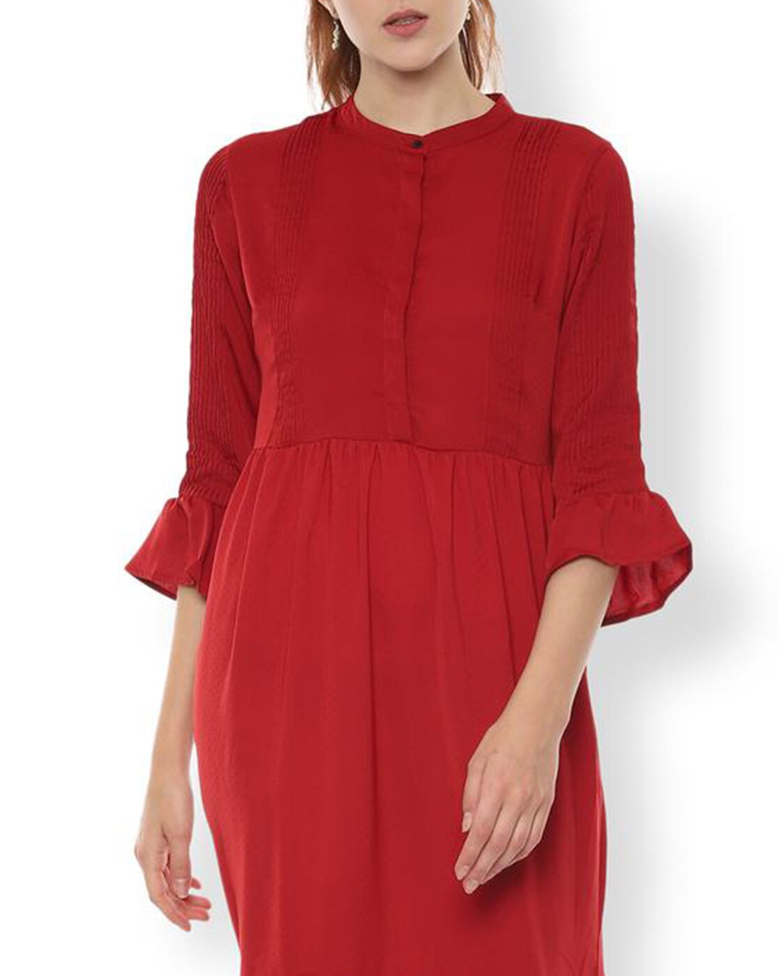 van heusen red dress