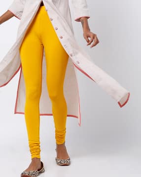 de moza Mid-Rise Leggings with Elasticated Waistband-picture-21