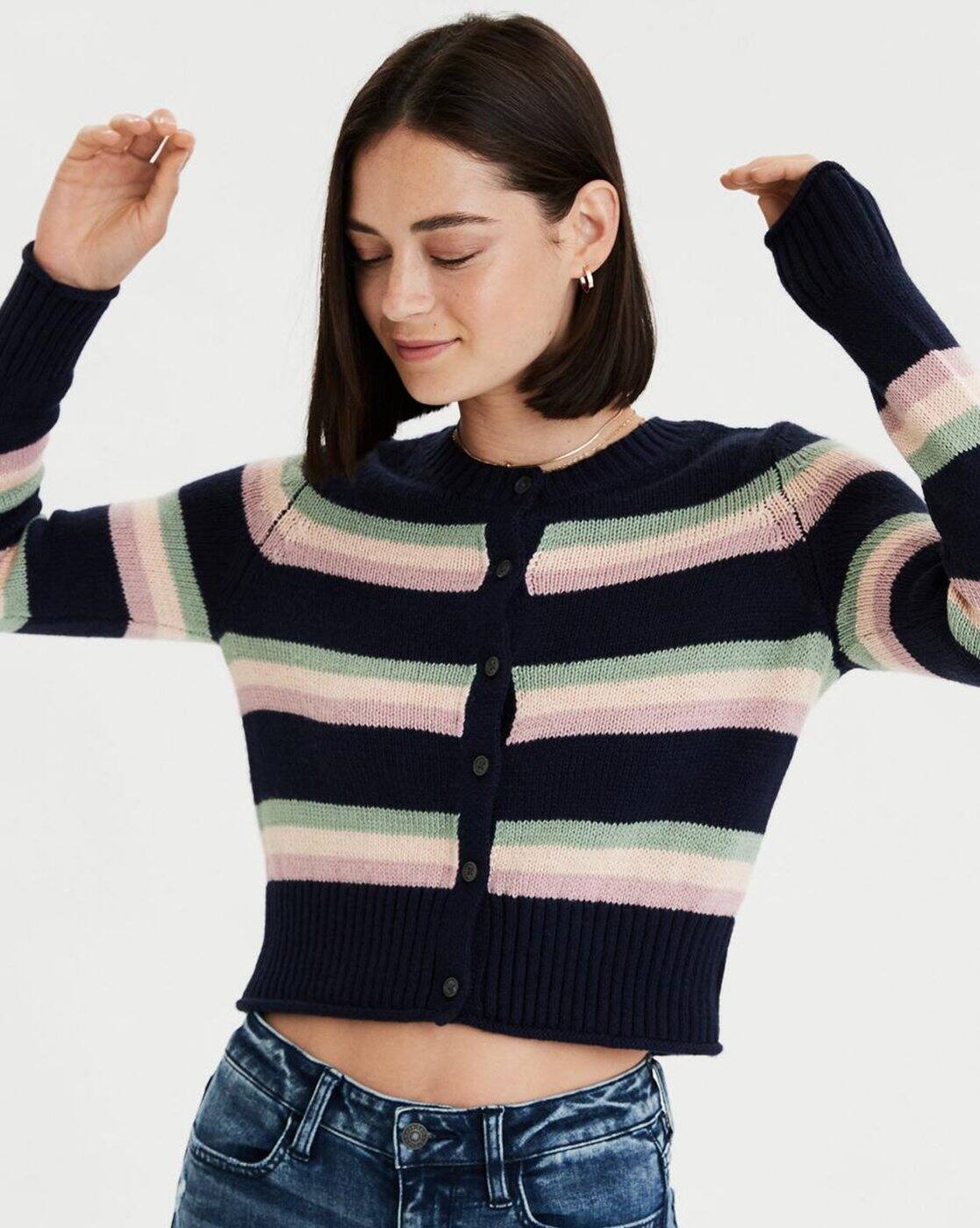 american eagle womens cardigans