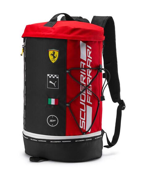 puma red backpack