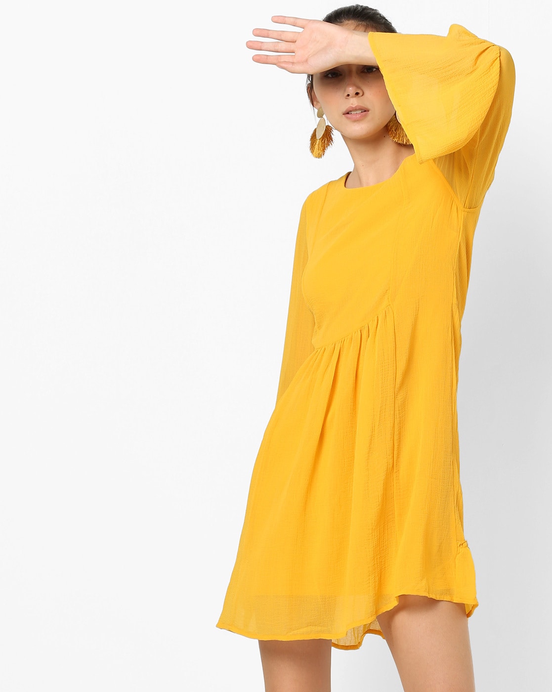 Buy Mango Pleated Midi Dress Online | ZALORA Malaysia