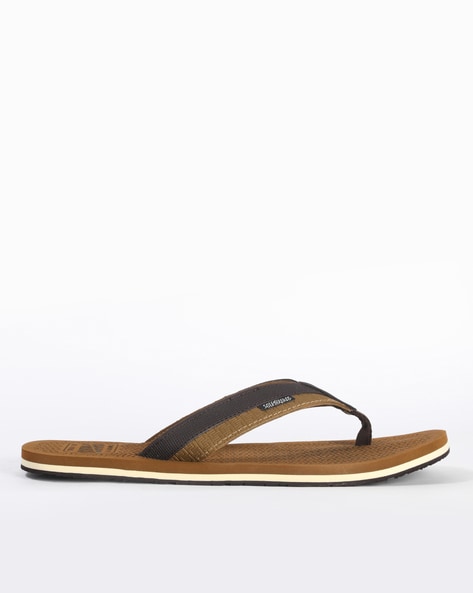 Buy Khaki Flip Flop Slippers for Men by Solethreads Online