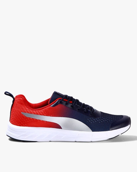 Buy Blue \u0026 Red Sports Shoes for Men by 