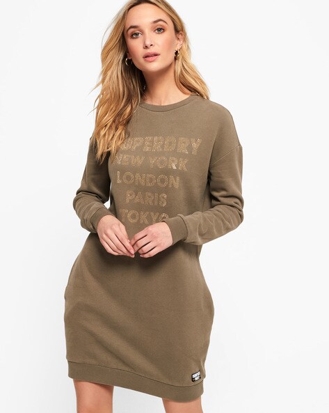 Superdry clearance sweater dress