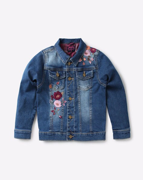 Buy Blue Jackets & Shrugs for Girls by KG FRENDZ Online