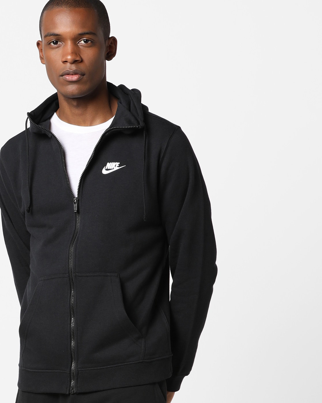 Buy Black Sweatshirt Hoodies for Men by NIKE Online | Ajio.com