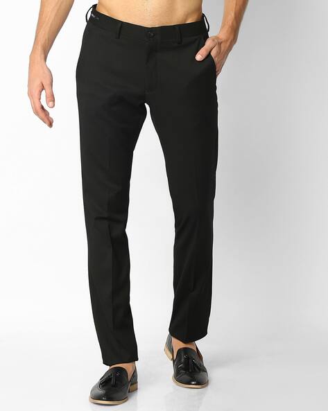 amazon mens black dress pants Amazon.com: Black Dress Pants Slim Fit Man