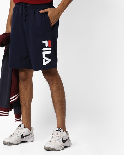 fila shorts mens black