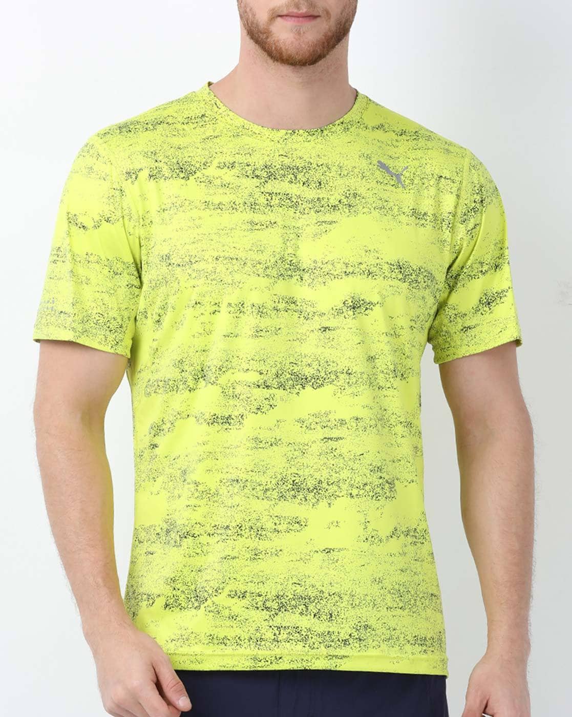 yellow puma shirt