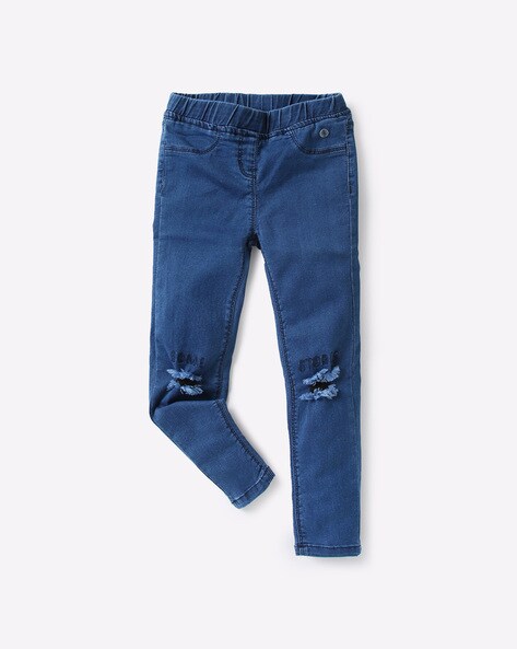 Buy Blue Jeans & Jeggings for Girls by TALES & STORIES Online