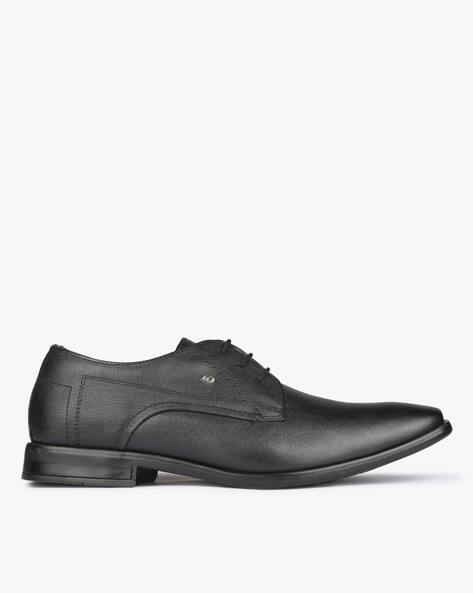Id black derby shoes Clearance
