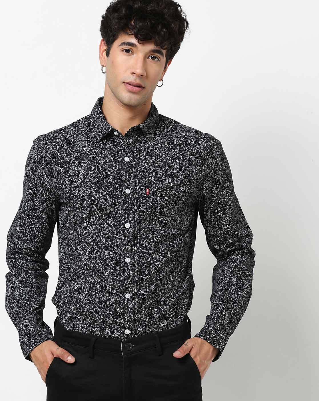 levis printed shirts