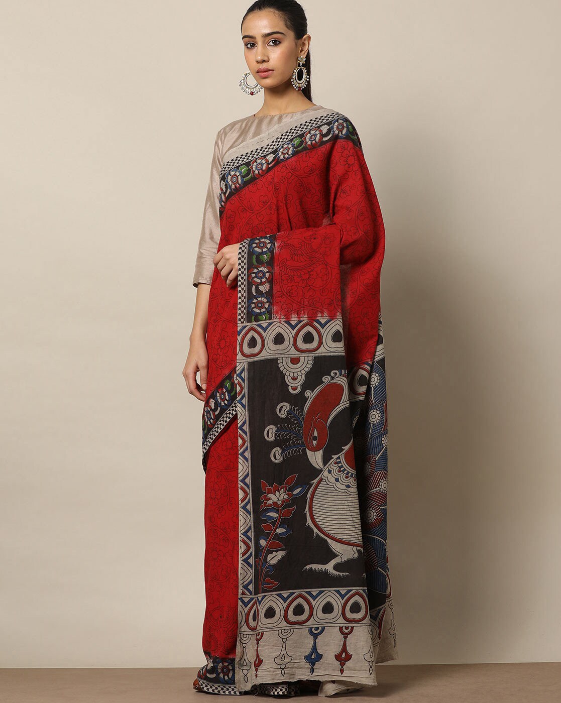 Buy Multicoloured Sarees for Women by SILK LAND Online | Ajio.com