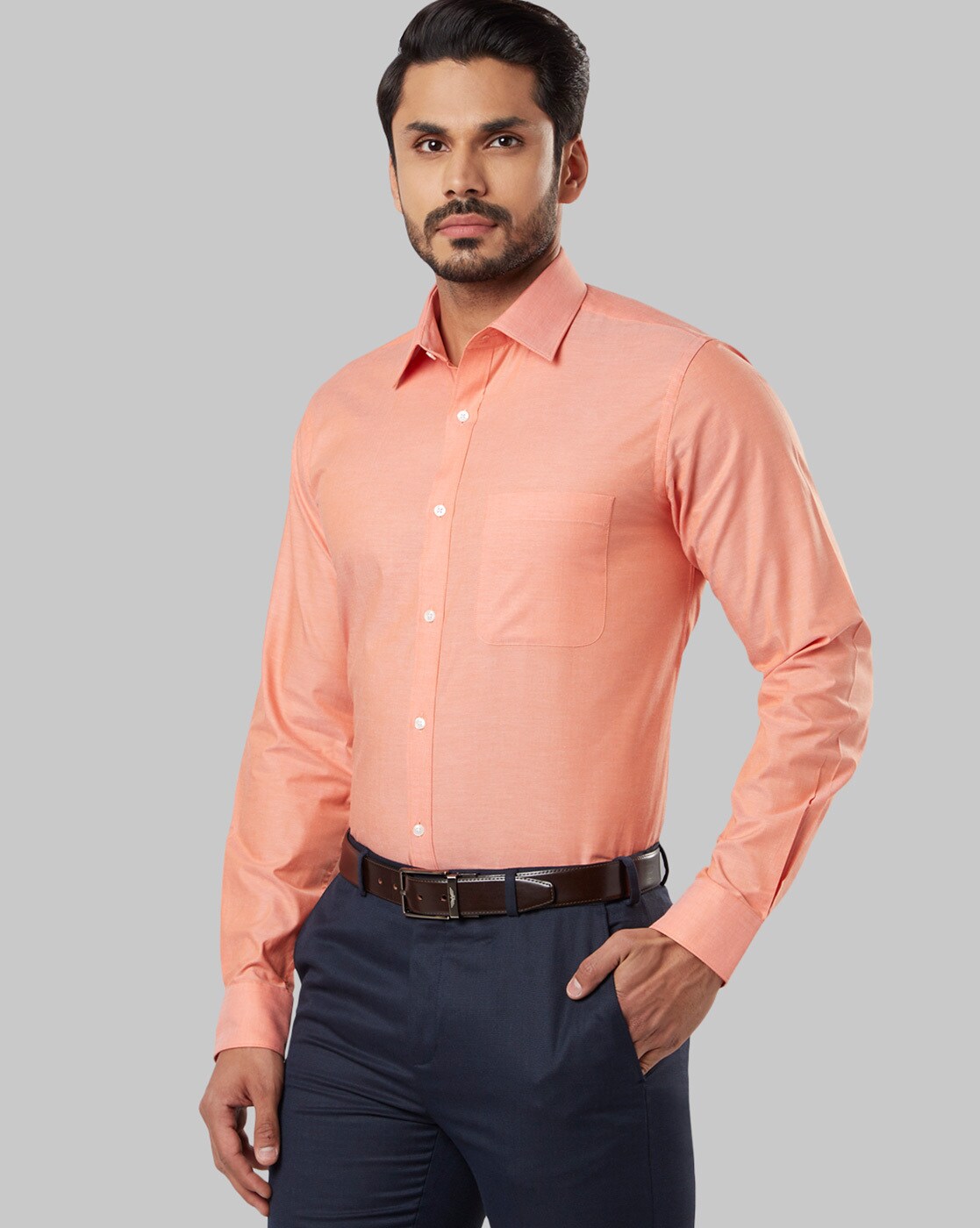 light orange shirt mens