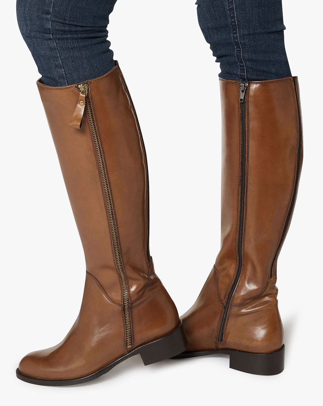 dune calf length boots