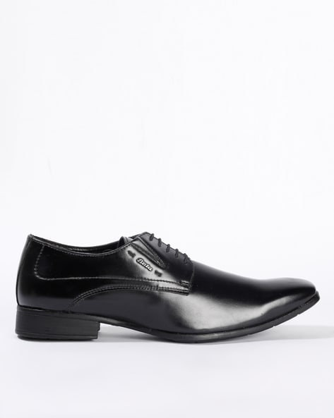 bata black shoes formal