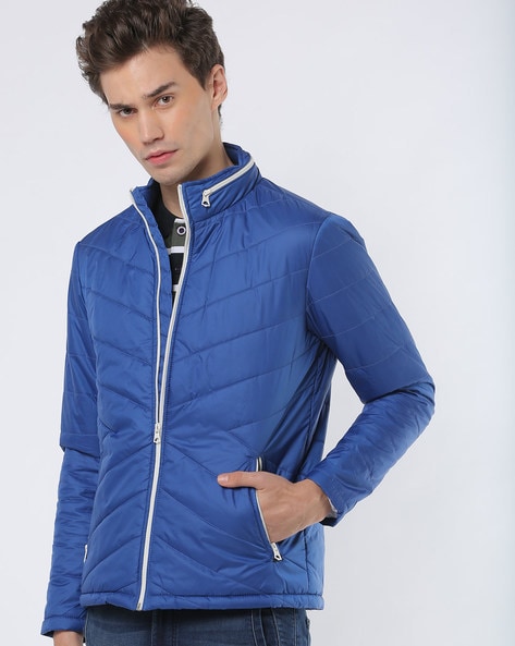 Buy Cobalt Jackets Coats for Men by NUMERO UNO Online Ajio