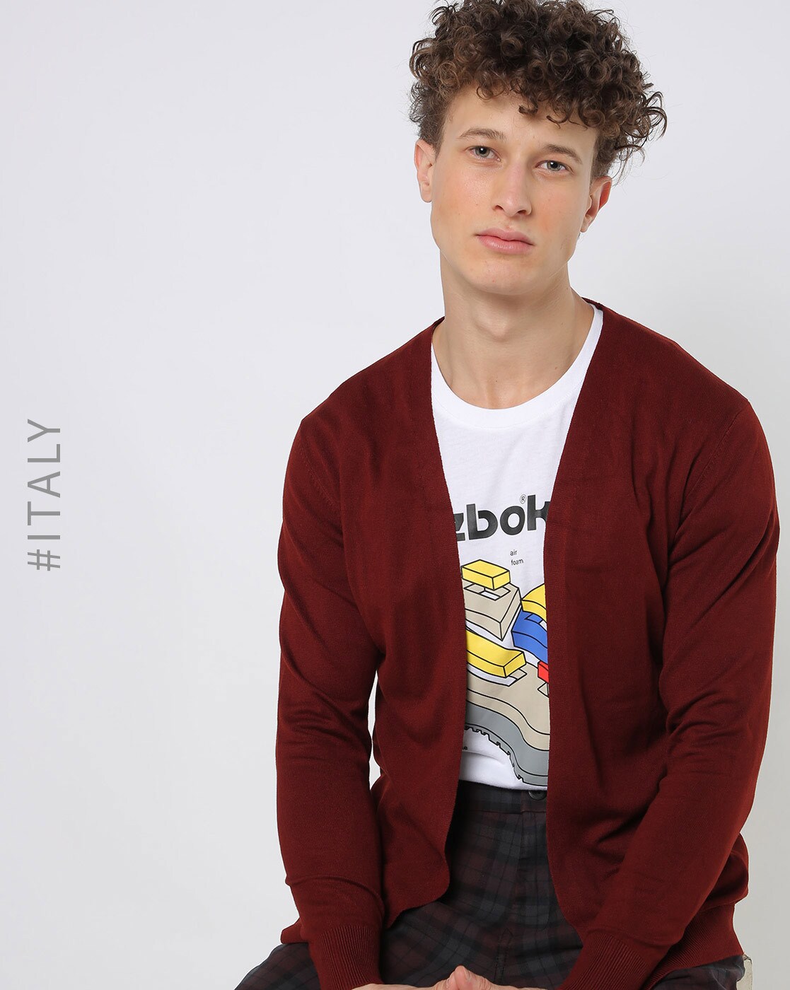 dark orange sweater mens