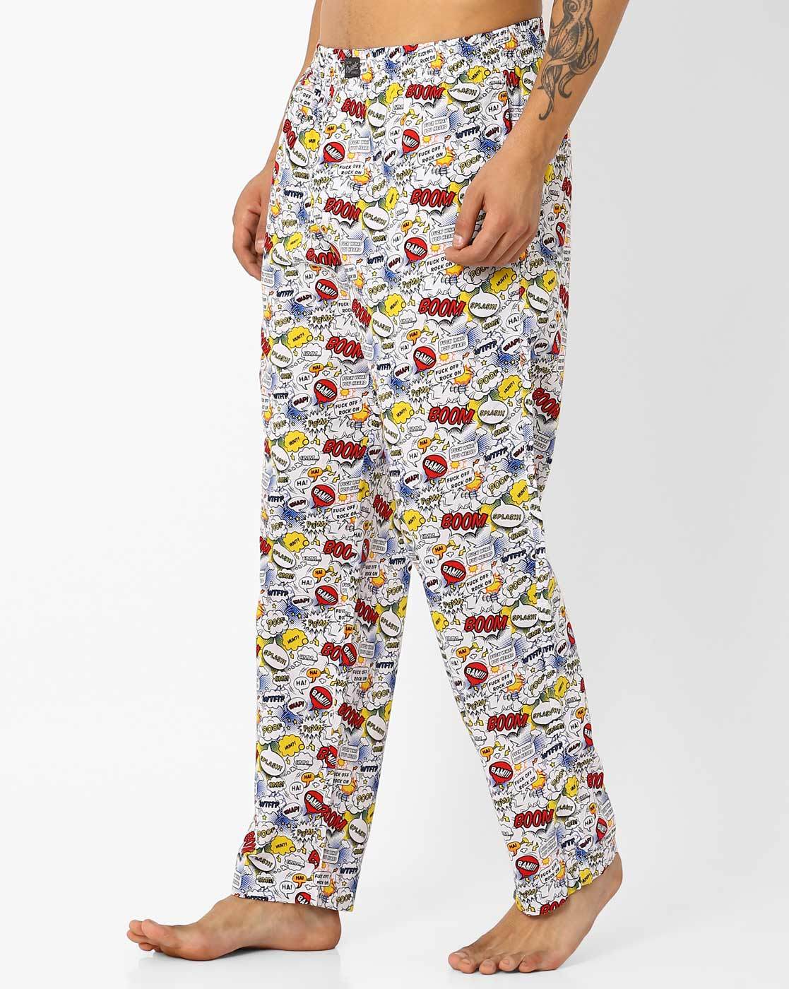 Womens Premium Cotton Pyjama Pant Womens Printed Cotton PajamaLounge  PantsNight Pant 100 Cotton