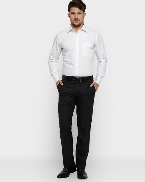 Stretch Supima® Cotton Non-Iron Poplin Polo Button-Down Collar, Checked Dress  Shirt