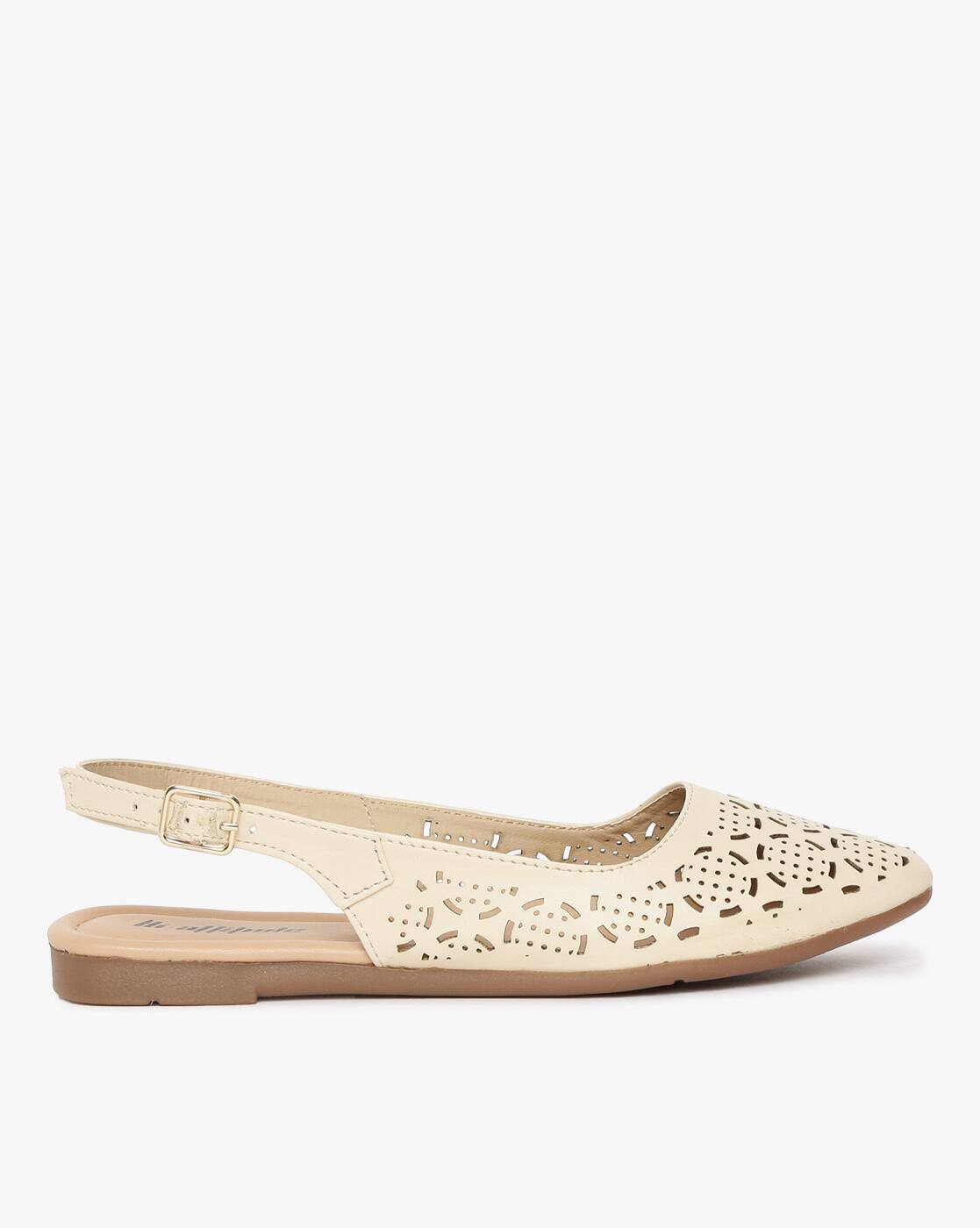 open toe flats under 300