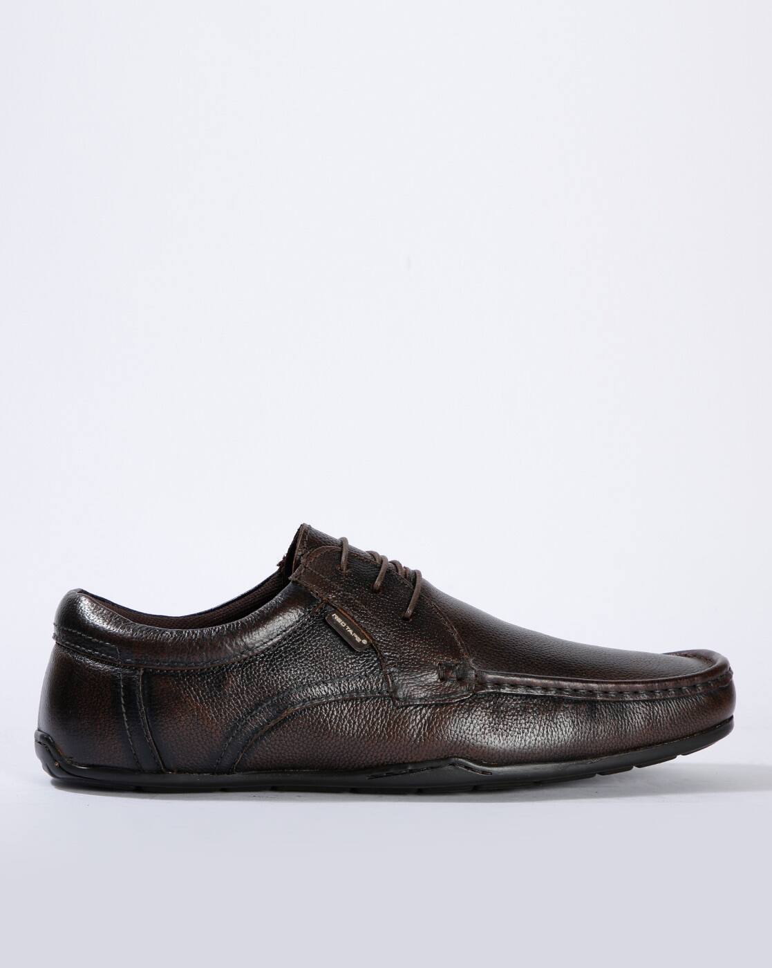 Buy Brown Formal Shoes for Men by RED 
