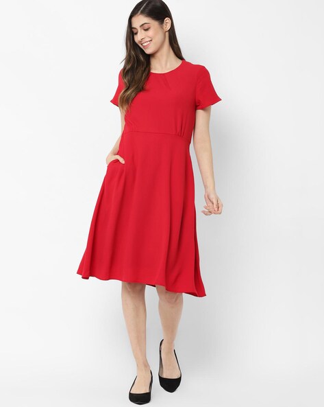 Allen solly shop red dress