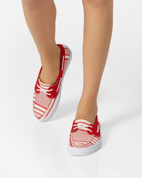 Womens striped clearance vans