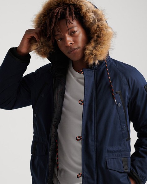 Buy Navy Blue Jackets & Coats for Men by SUPERDRY Online