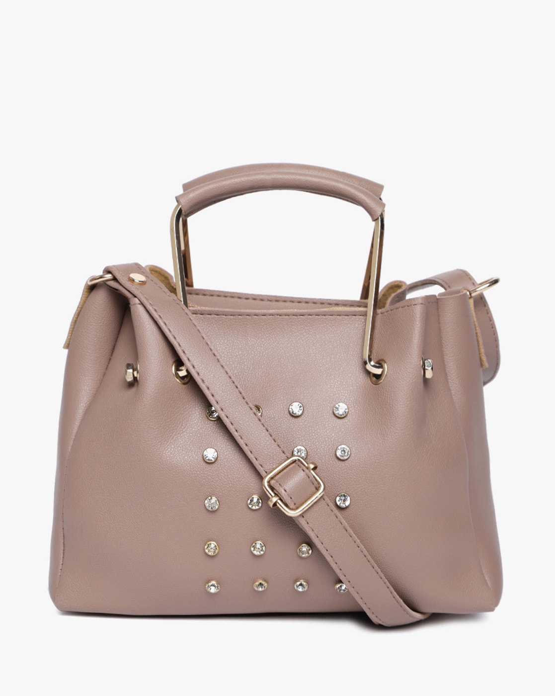 light pink handbag