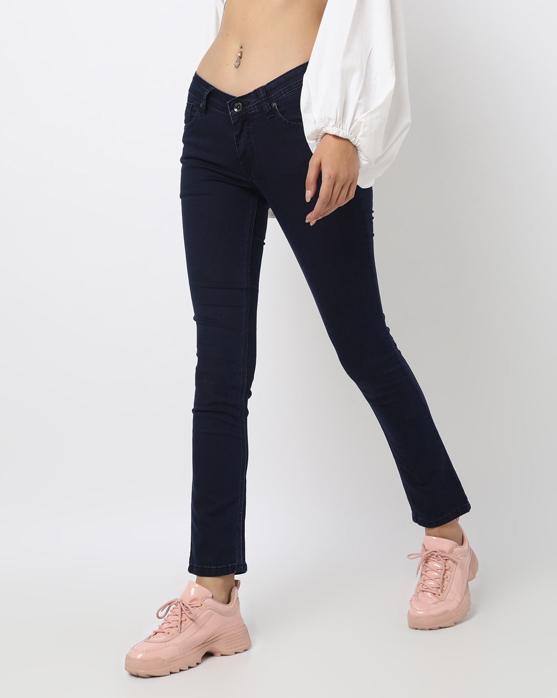 low rise relaxed fit jeans