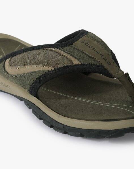 Buy Green Sandals for Men by WOODLAND 