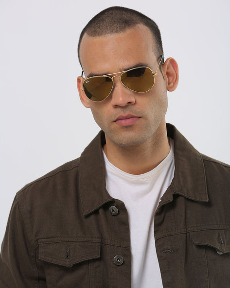 Mens gold cheap ray ban aviators