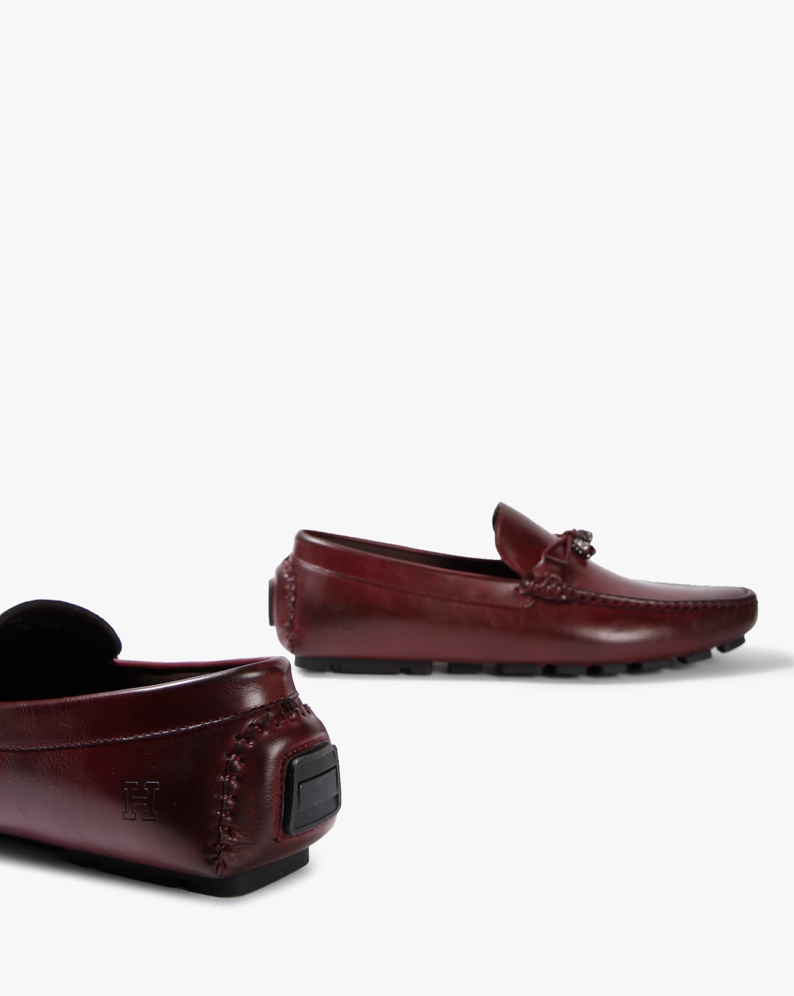 Maroon clearance loafer shoes