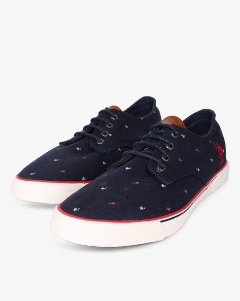 us polo assn canvas shoes