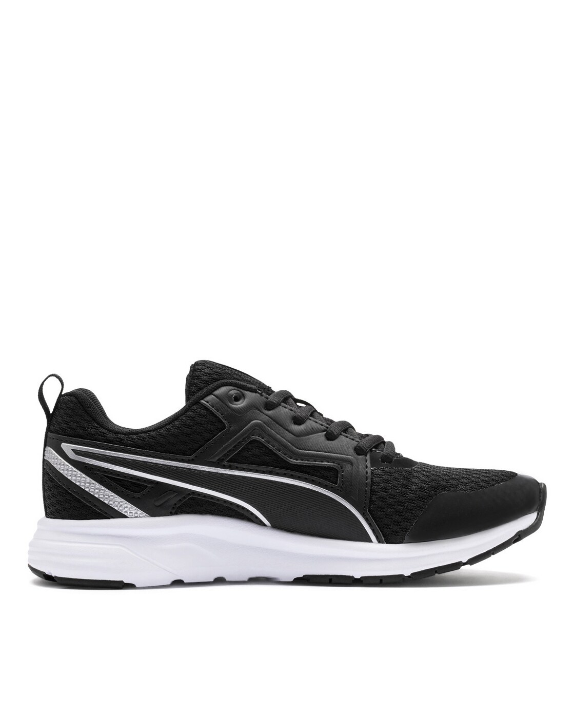 puma pure black shoes