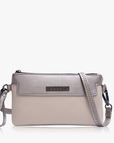 caprese grey sling bag