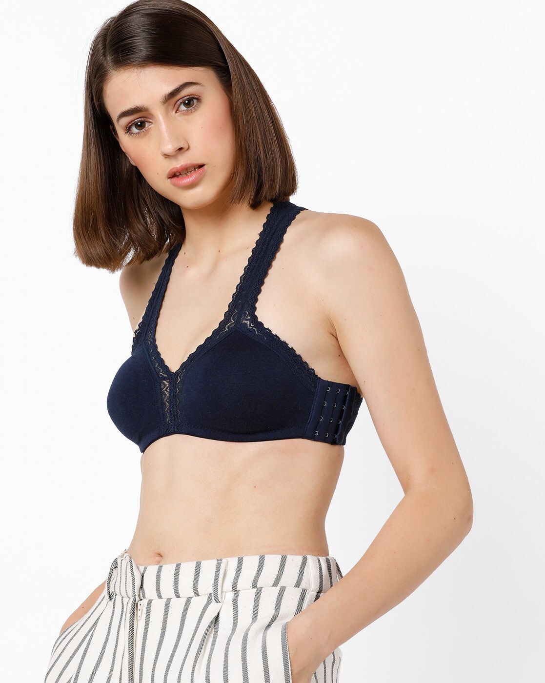 Buy Navy Blue Bras for Women by Inner Sense Online