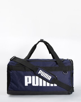 puma blue duffle bag