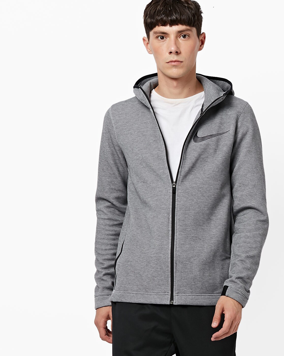 nike dry showtime hoodie fz