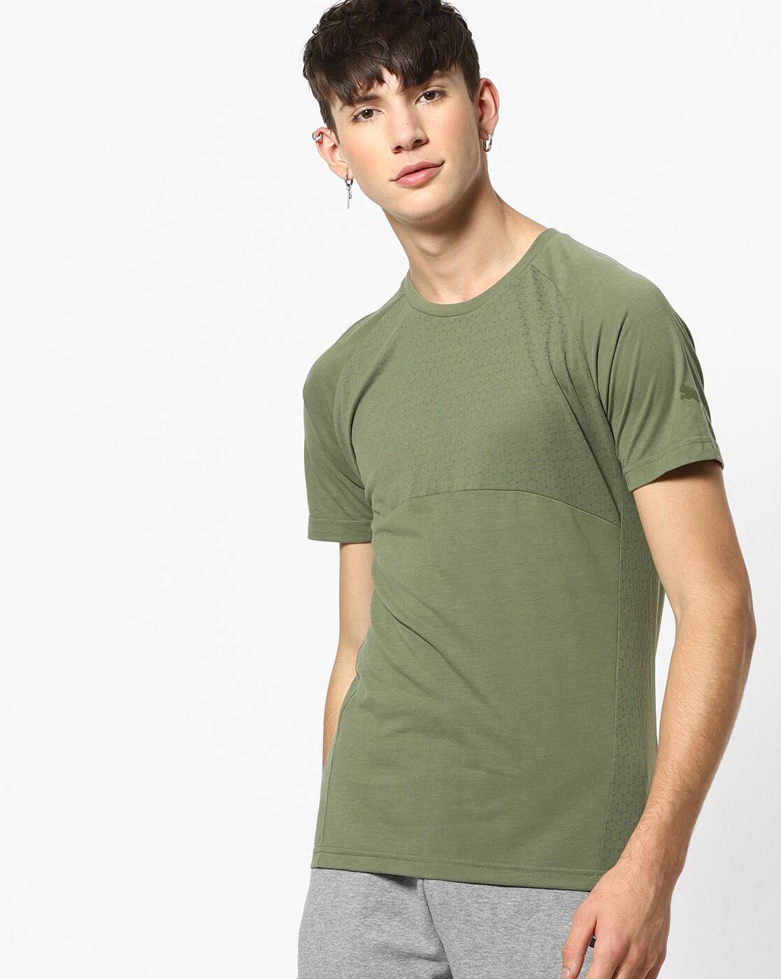 Buy Olive Green Tshirts for Men by Puma 