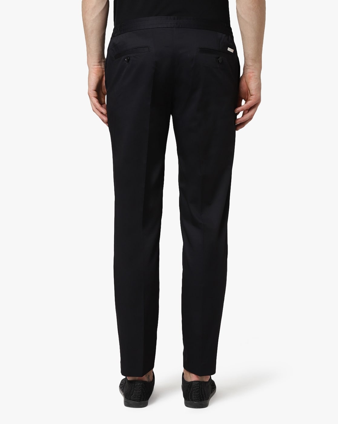 Casual trousers Emporio Armani  Black tech fabric pants  6L1P741NMKZ0999