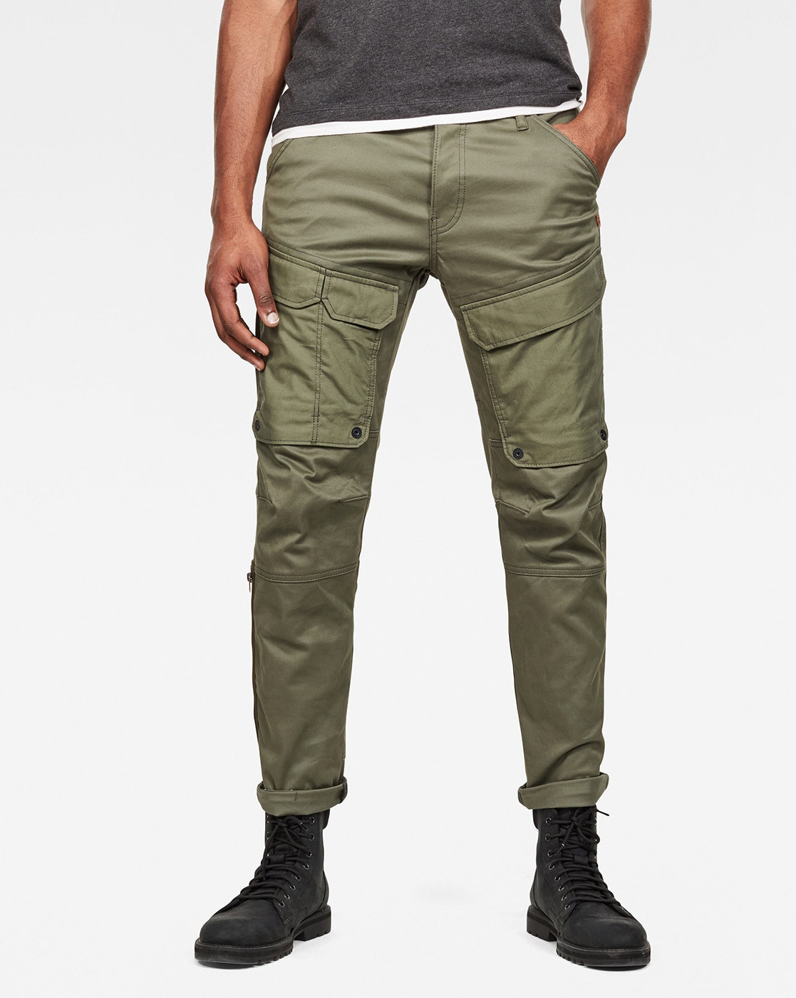 TOPMAN Skinny Front Pocket Cargo Trousers in Natural for Men  Lyst Canada