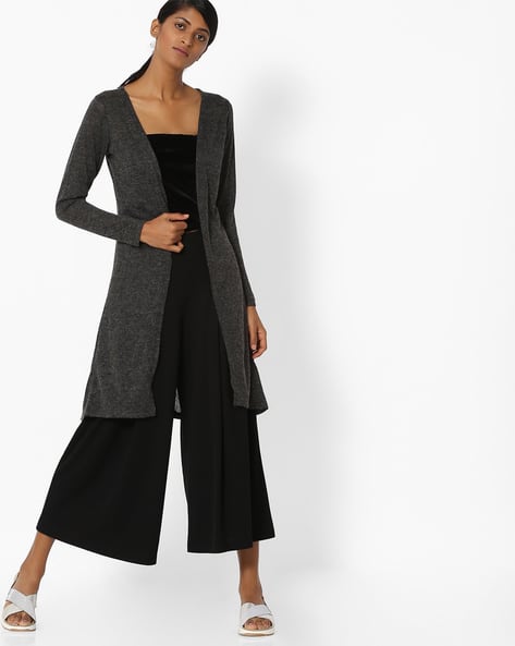 Knitted Longline Shrug