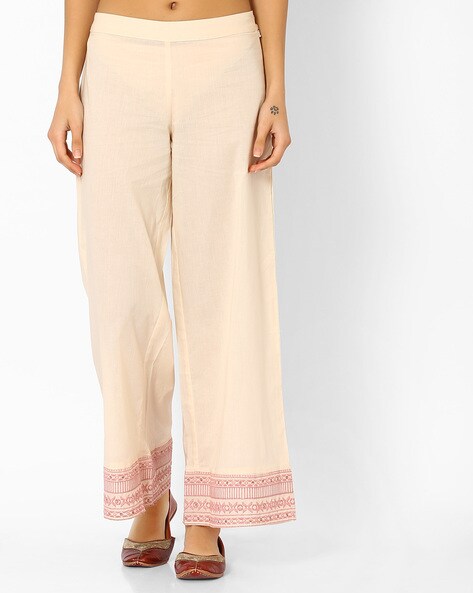 Palazzo pants online sales ajio