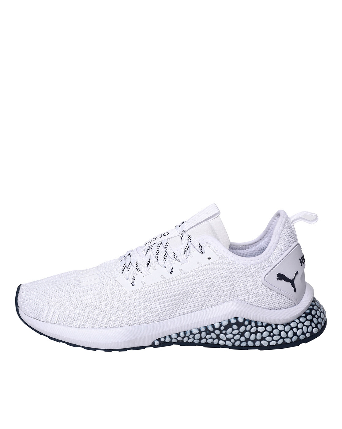 puma white running sports shoes