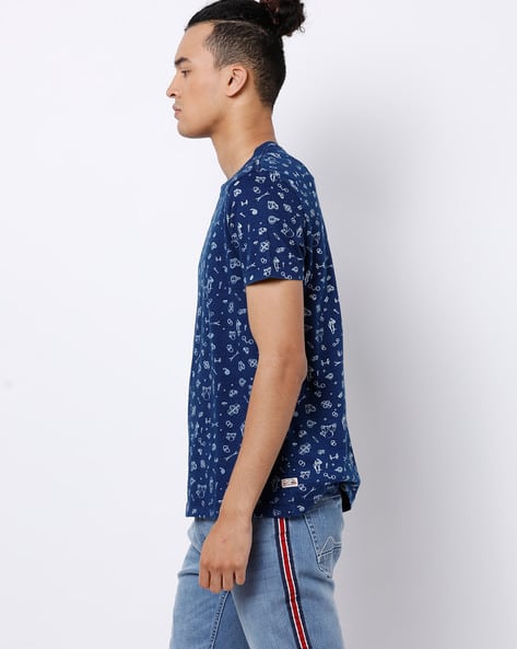 Printed Crew-Neck T-shirt (Image - 3)