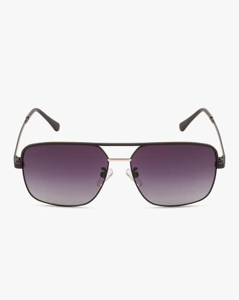 Full-Rim Rectangular Sunglasses