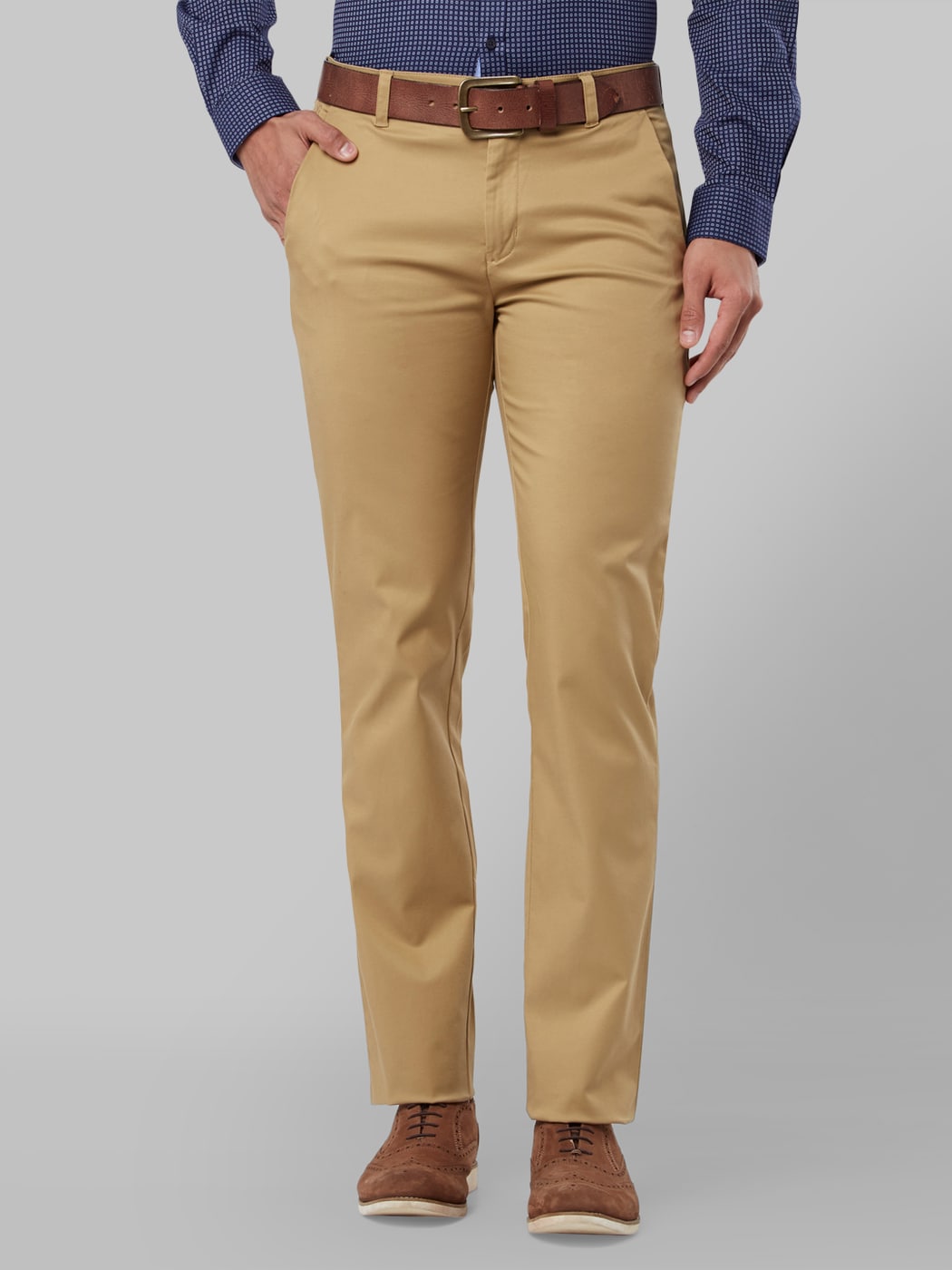 Buy Khaki Trousers \u0026 Pants for Men by 