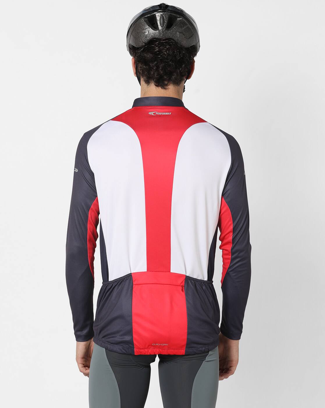 Buy PERFORMAX Zip-Front QuickDry Cycling Jersey Online | Ajio.com